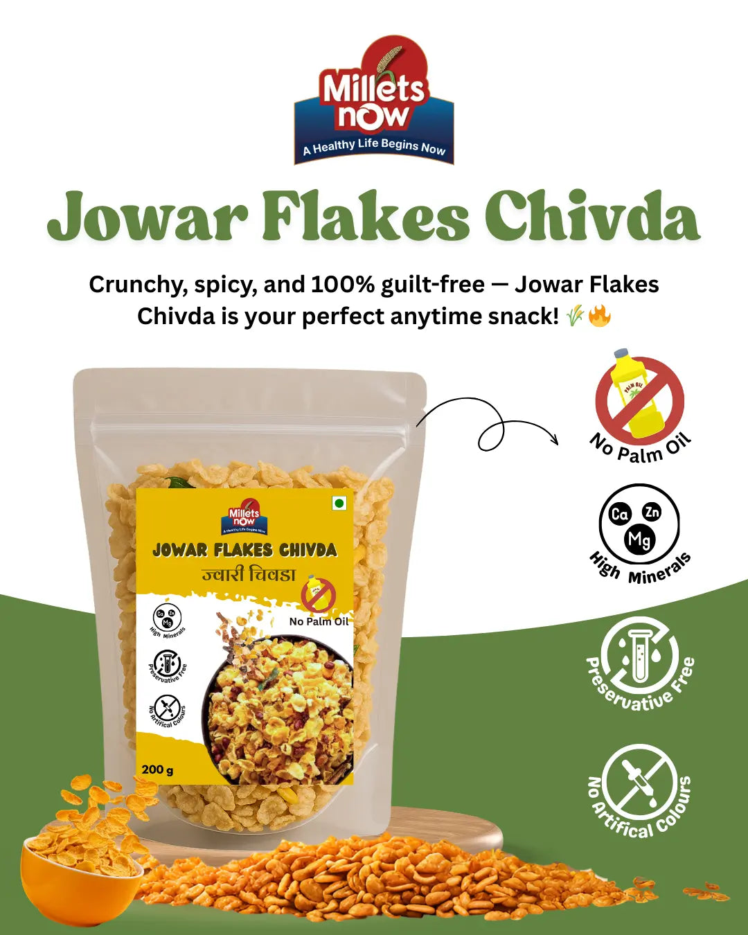 Sorghum Chivda l Jowar Chivda l 150g