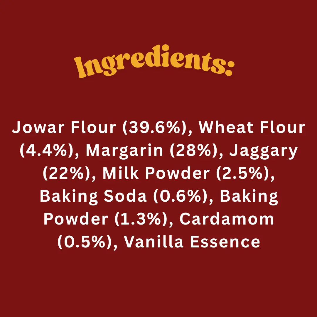 Jowar cookies l 160g