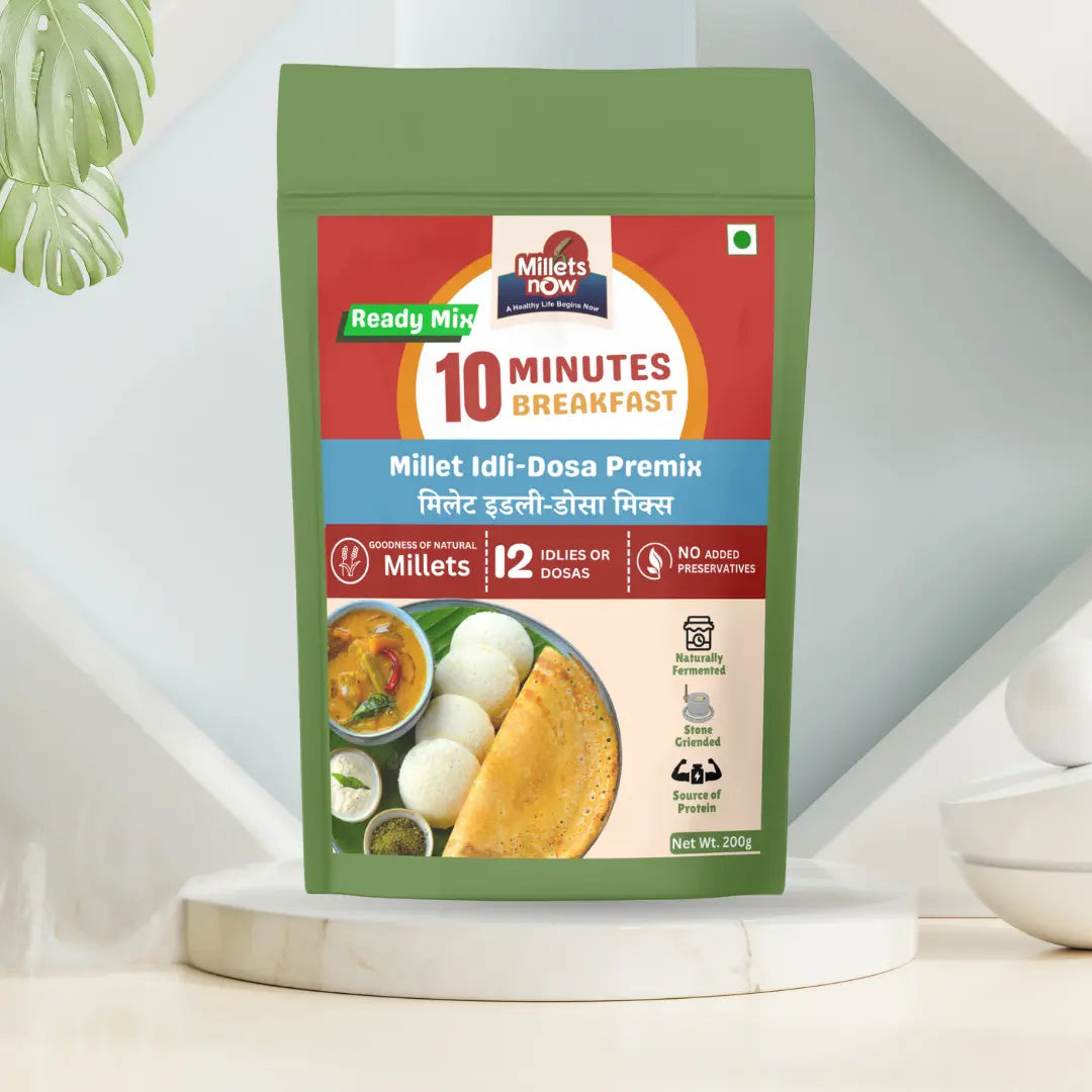 Instant Idli- Dosa Premix Millets Now