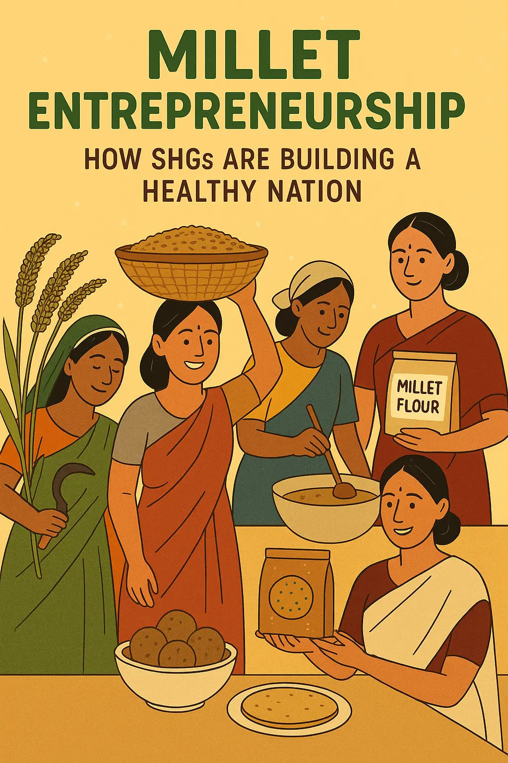 Millet-Entrepreneurship-How-SHGs-Are-Building-a-Healthy-Nation Millets Now