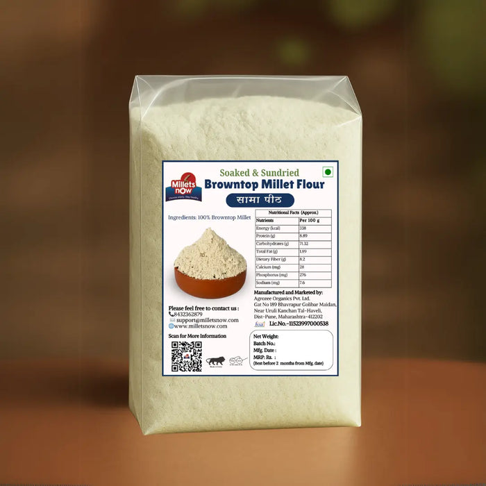 Soaked & Sundried Browntop Millet Flour