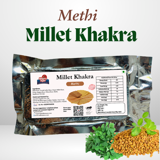 Methi Millet Khakra l 50g