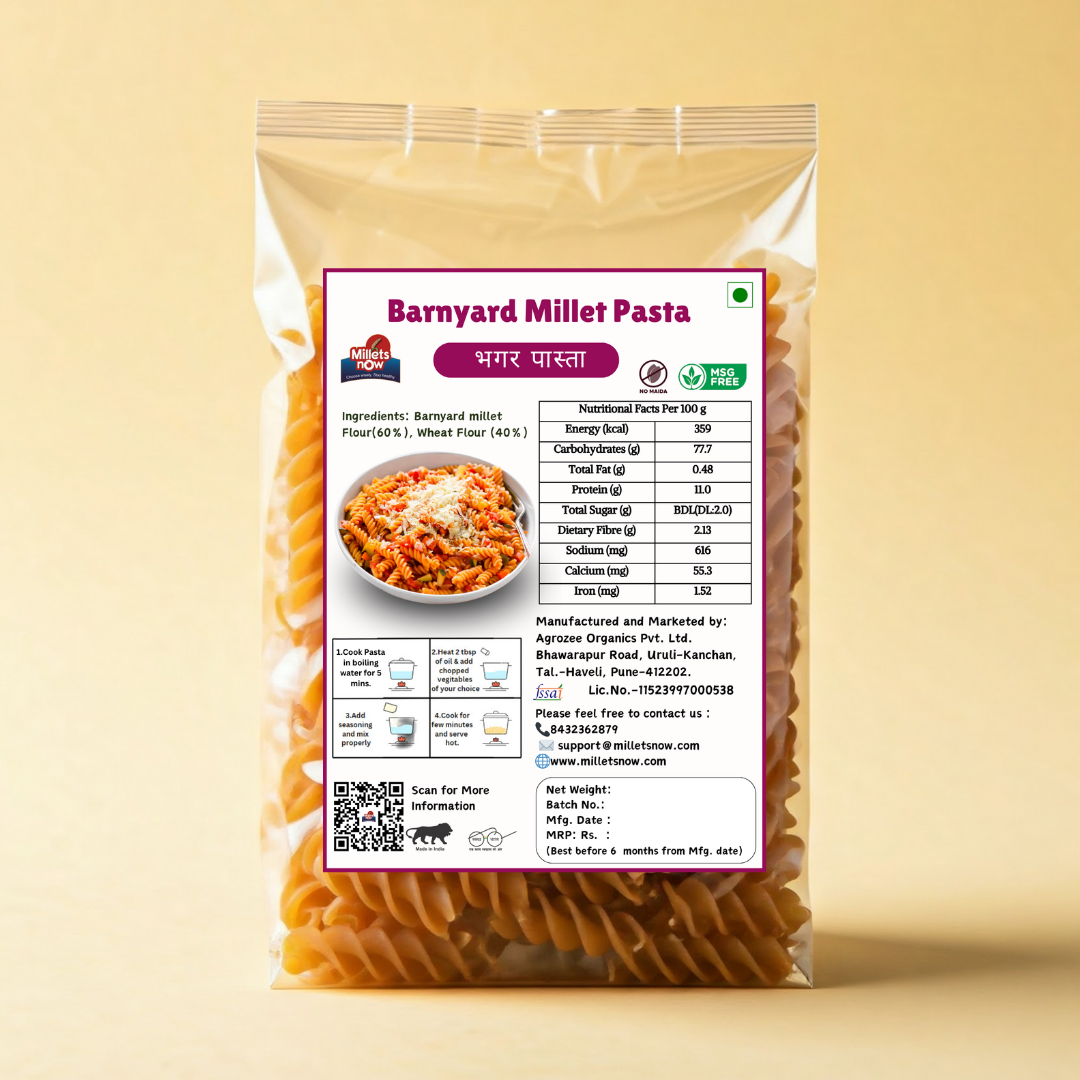 Barnyard Millet Pasta l Bhagar Pasta l 175g