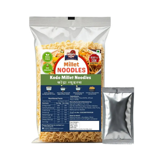 Kodo Millet Noodles l Kodra Noodles l 175g Millets Now