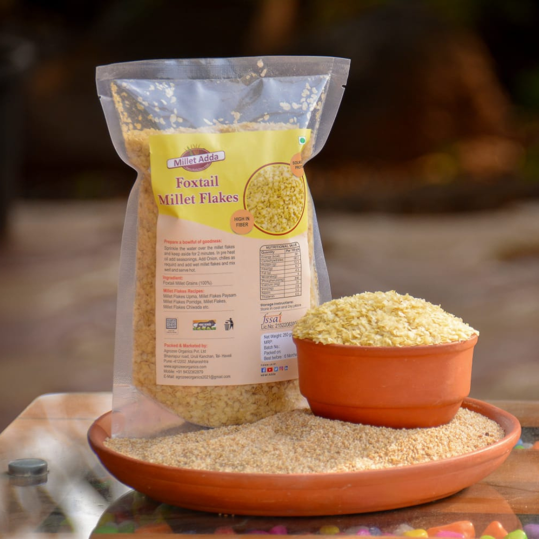 Foxtail Millet Flakes Millets Now