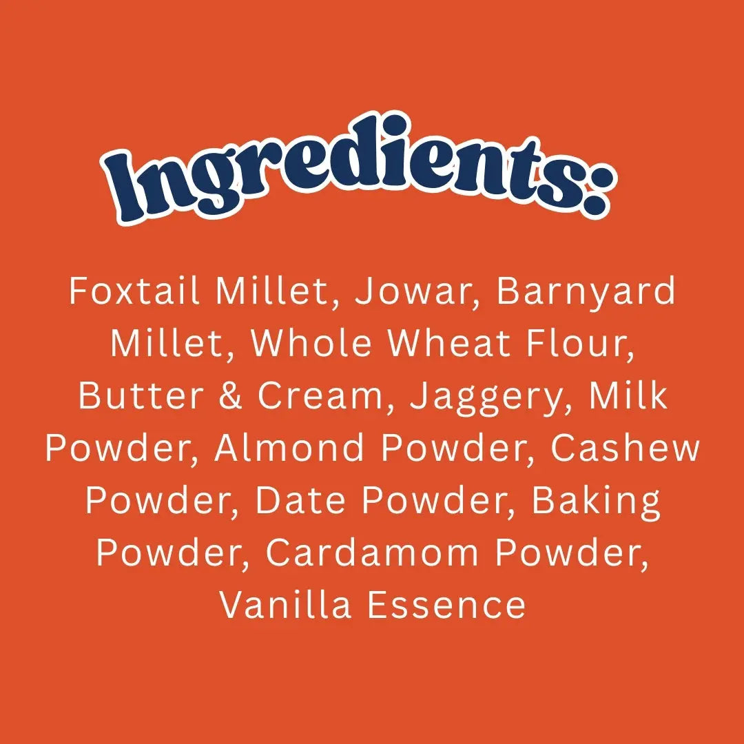 Protein Millet Cookies | Jowar cookies | Made with Jowar & Jaggery |100g Millets Now