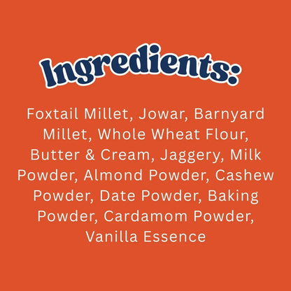 Protein Millet Cookies | Jowar cookies | Made with Jowar & Jaggery |100g Millets Now