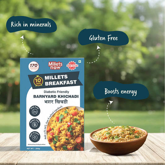 Instant Barnyard Millet Khichdi | 200g Millets Now