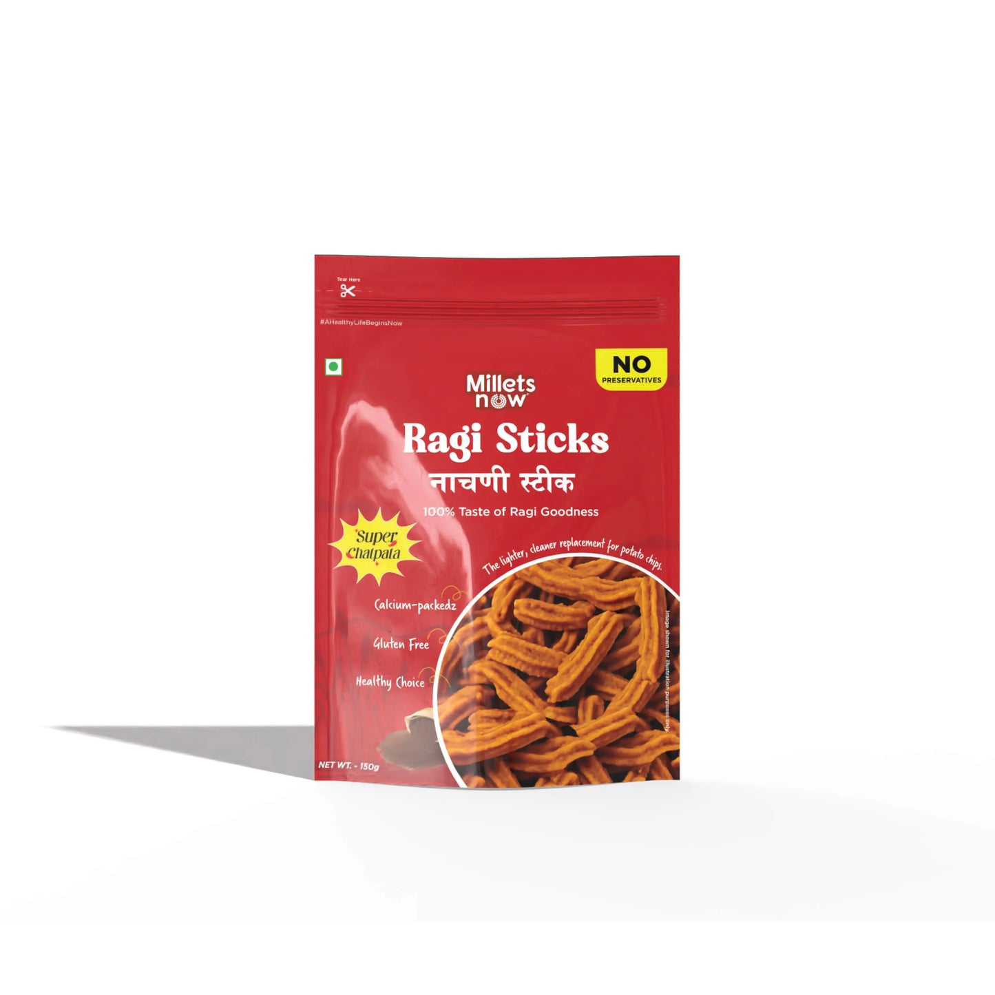 Ragi Sticks- Masala | 150g Millets Now