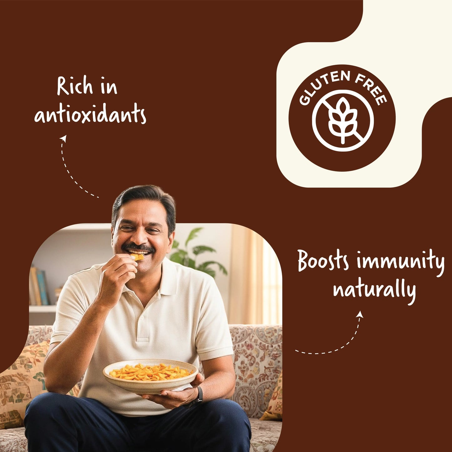 Jowar Chips- Masala l 150g Millets Now