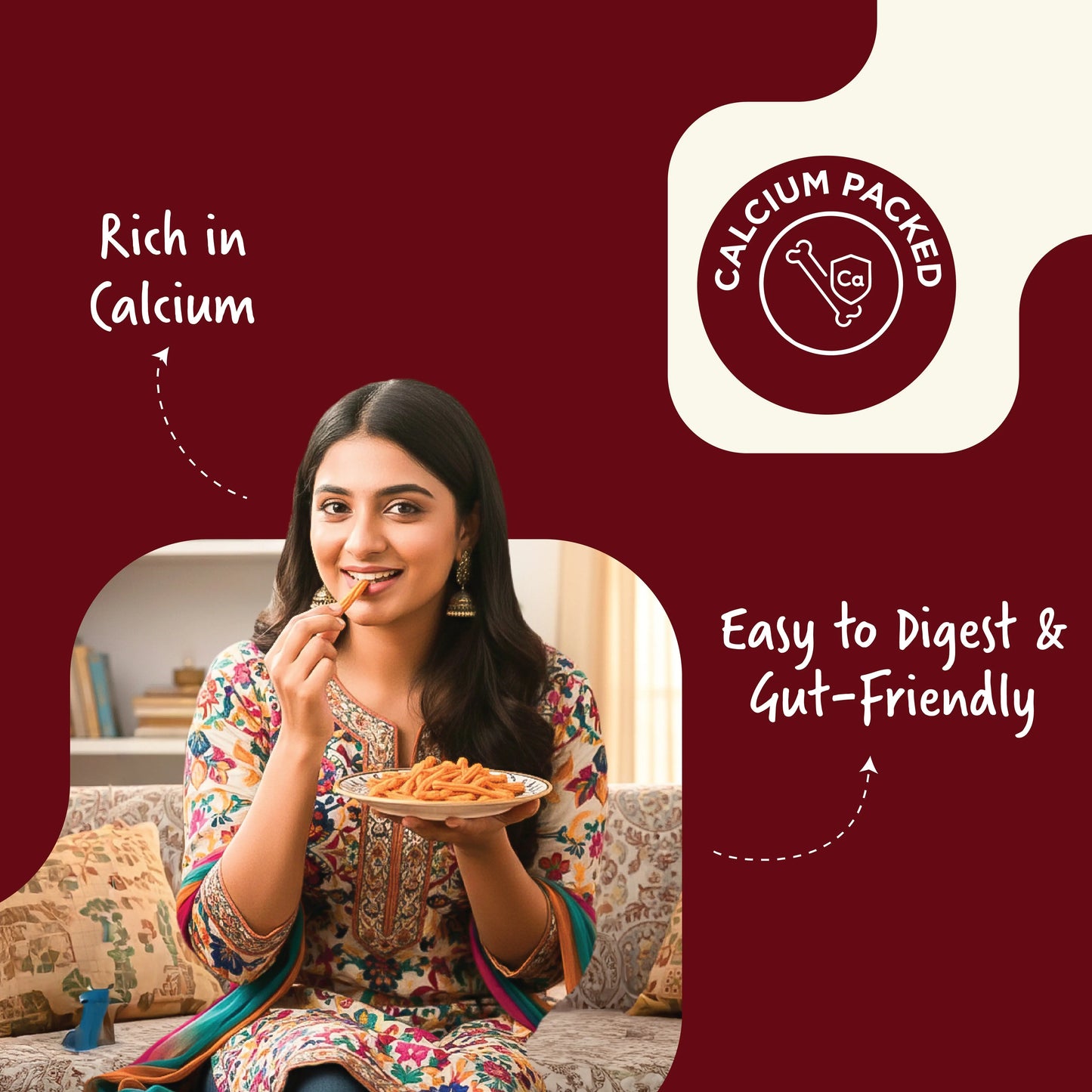 Ragi Sticks- Masala | 150g Millets Now