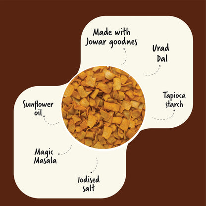 Jowar Chips- Masala l 150g Millets Now