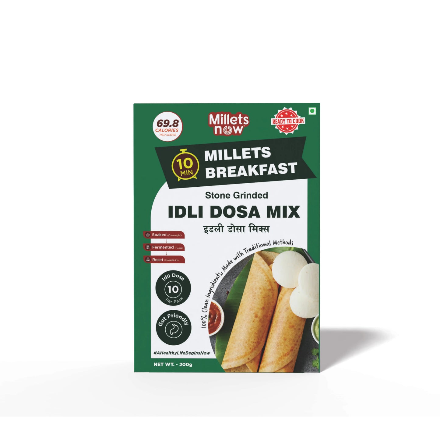 Instant Millet Idli- Dosa Premix Millets Now