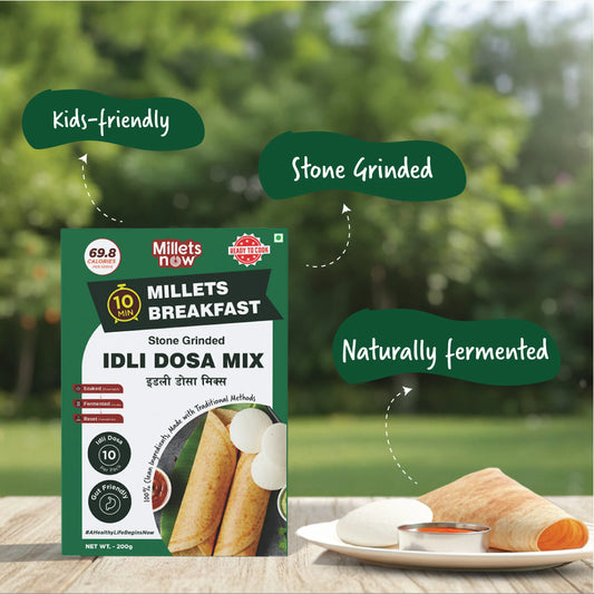 Instant Millet Idli- Dosa Premix Millets Now