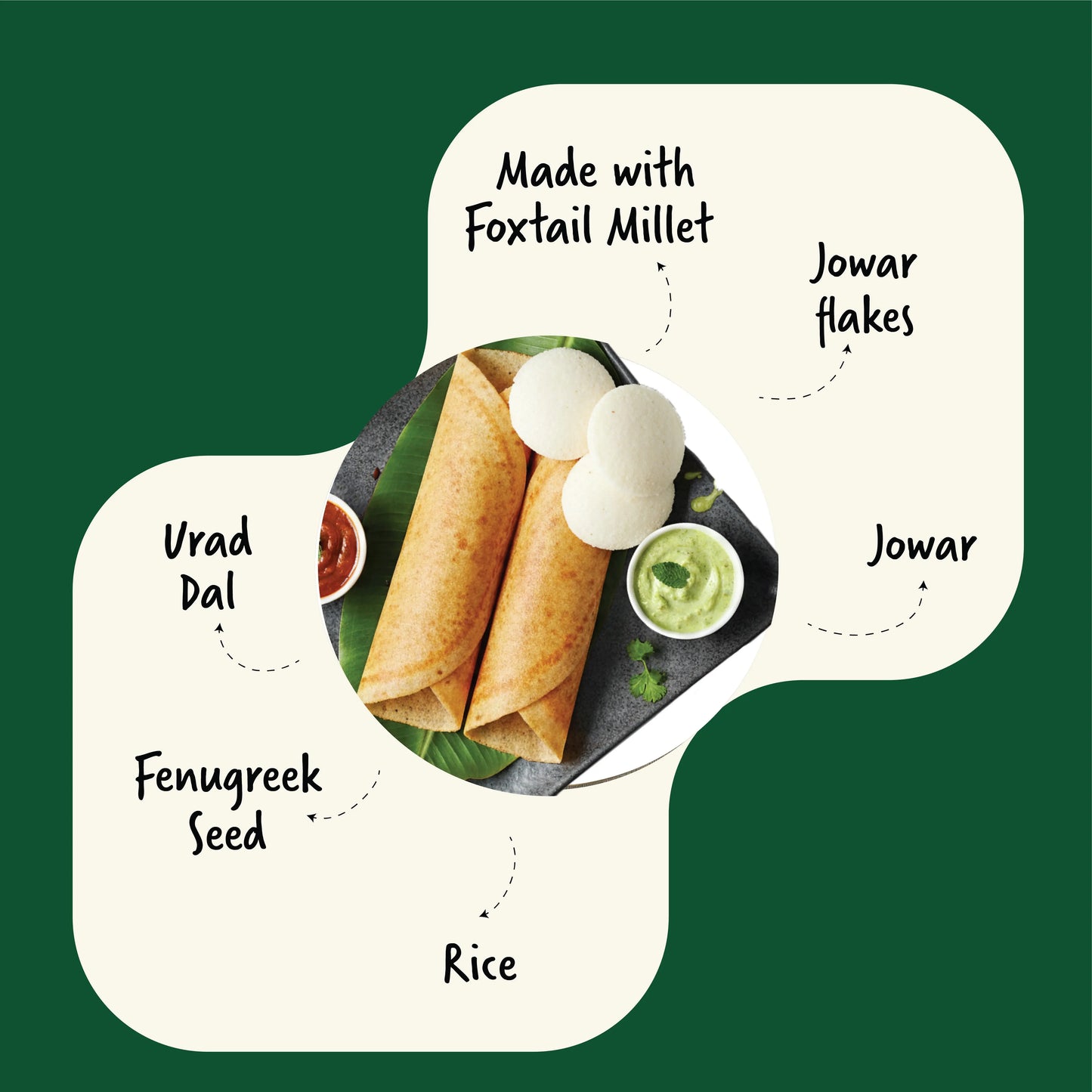 Instant Millet Idli- Dosa Premix Millets Now