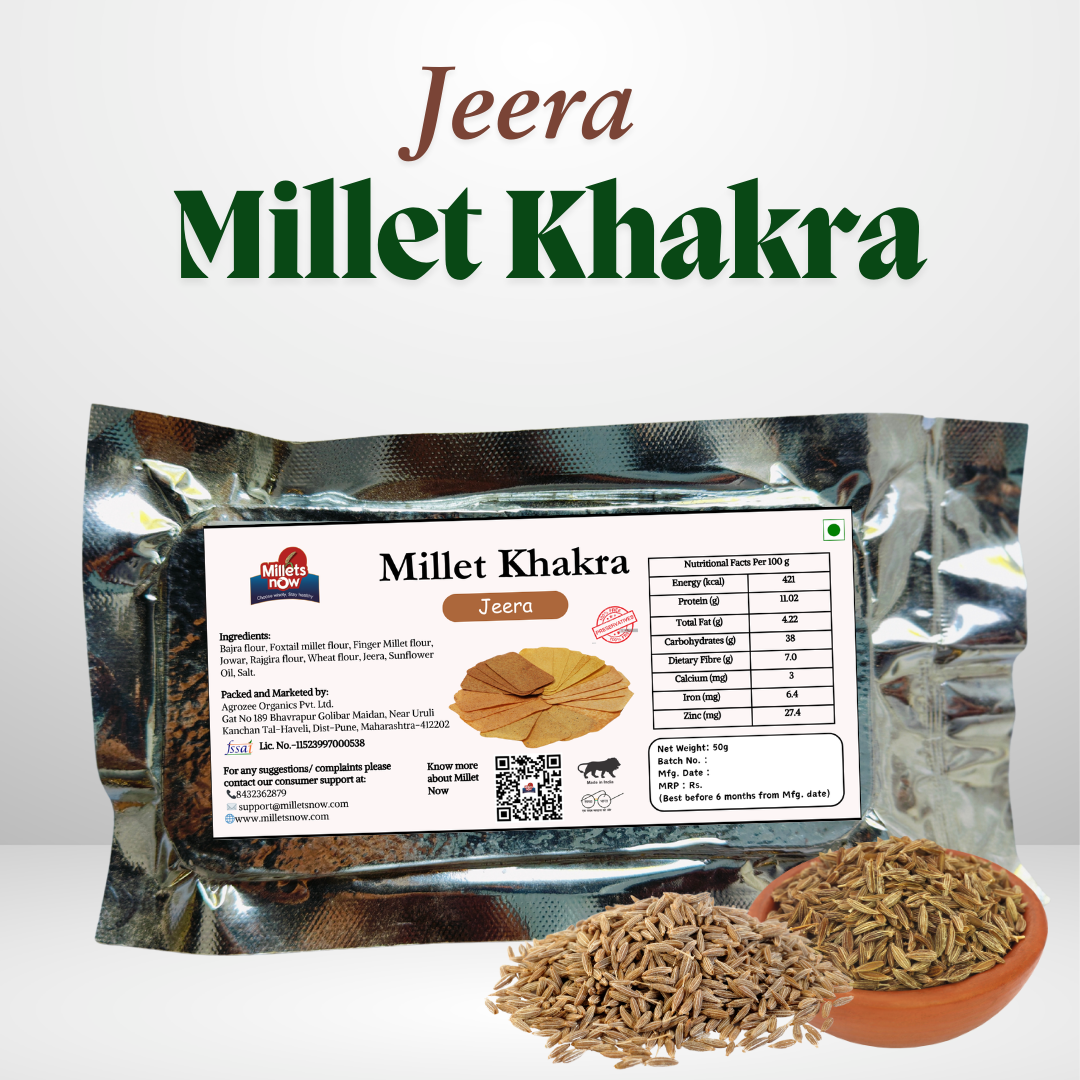 Jeera Millet Khakra l 50g