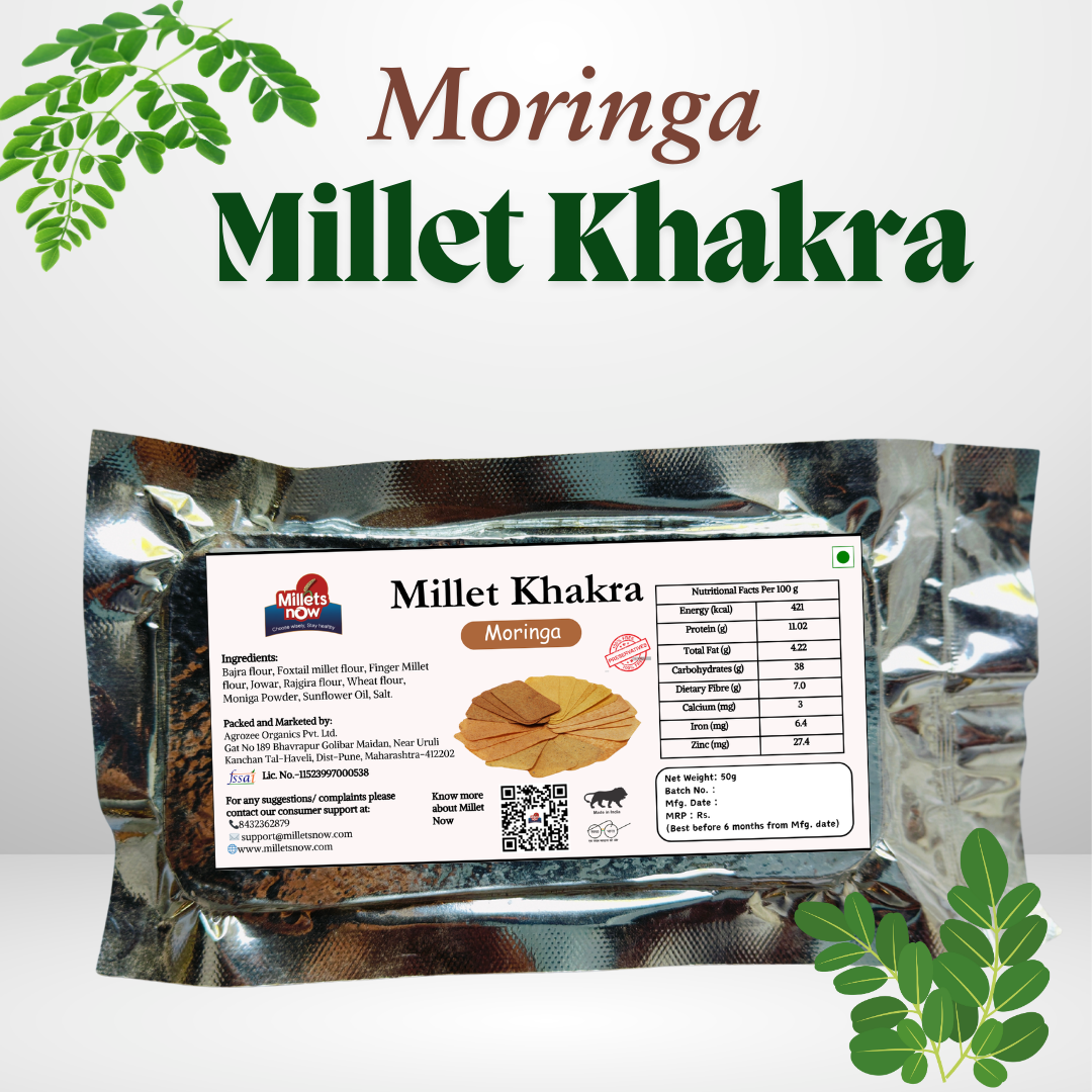 Moringa Millet Khakra l 50g