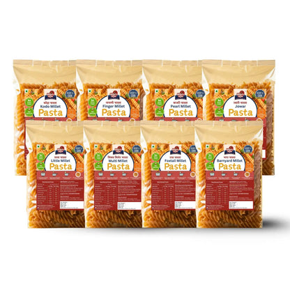 Millet Pasta Combo | Pack of 8 Millets Now