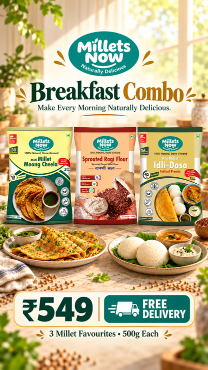 Millet Breakfast Combo Mega Deal – 3 Products