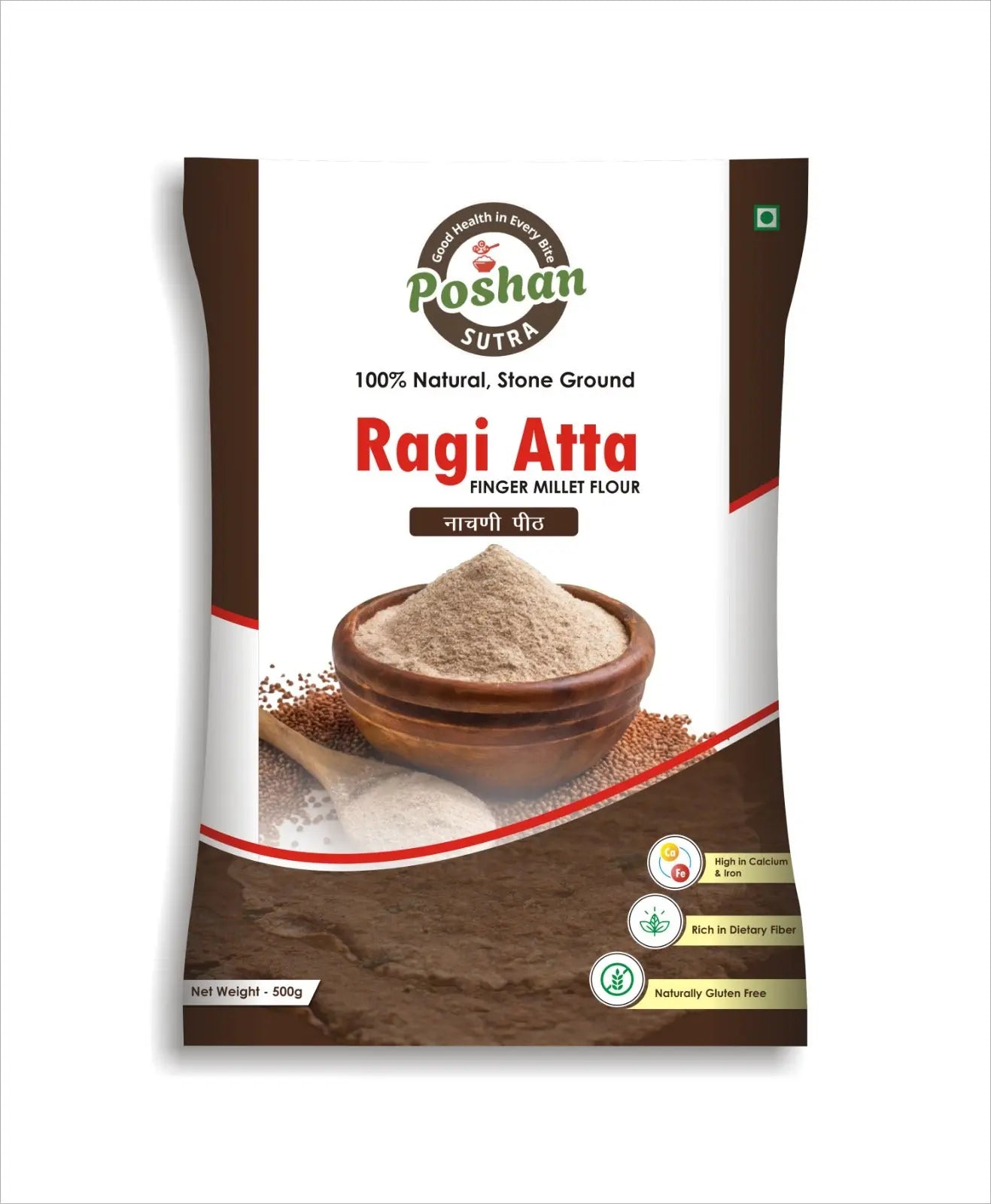 Ragi Atta | Nachani peeth Millets Now