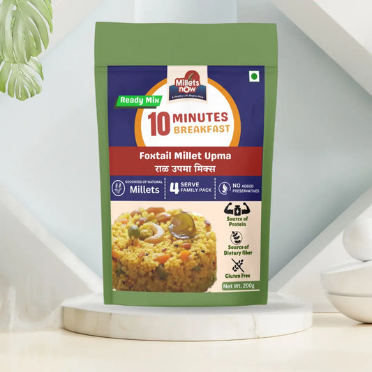 Foxtail Millet Upma Millets Now