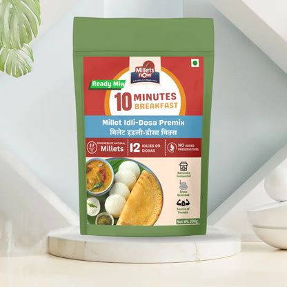 Instant Idli- Dosa Premix Millets Now