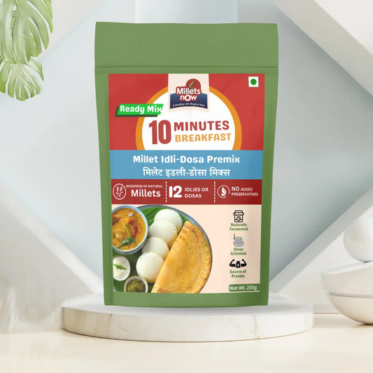 Instant Idli- Dosa Premix Millets Now