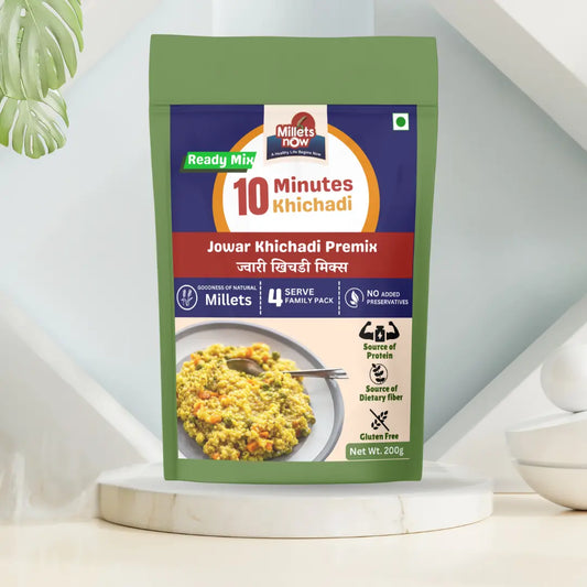 Instant Jowar Khichadi Premix l 200g Millets Now