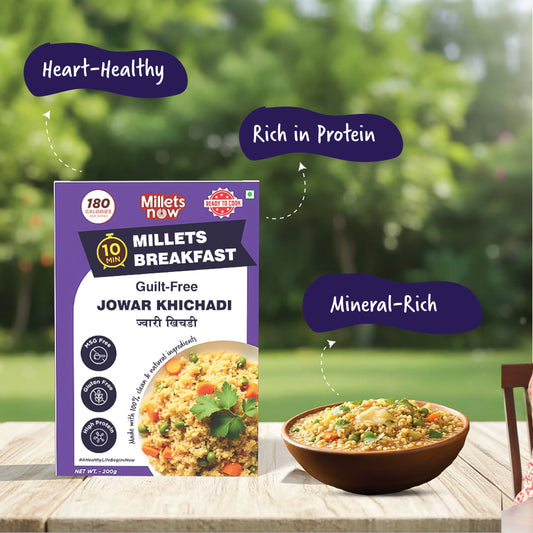 Instant Jowar Khichadi Premix l 200g Millets Now