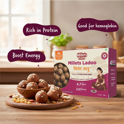 Multi Millet Laddu l 200g Millets Now