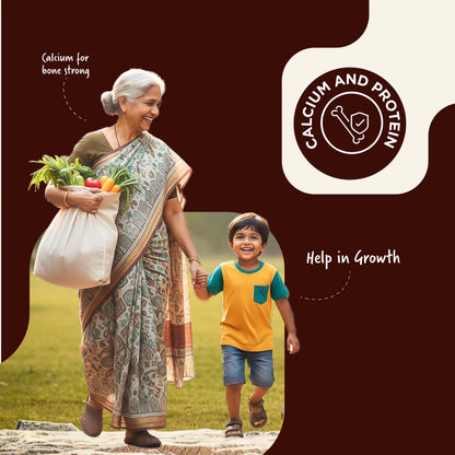 Ragi Laddu with Jaggery & Pure Cow Ghee Millets Now