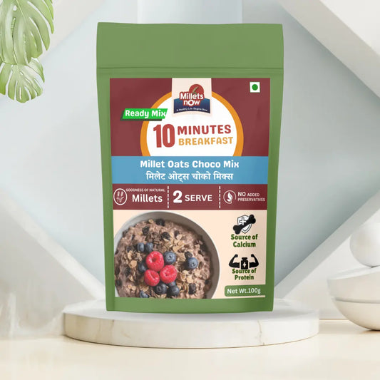 Instant Millet Choco Oats Premix Millets Now