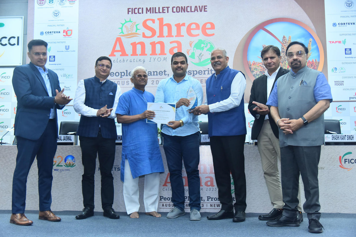 Best Agri Startup in Millet by FICCI 2023