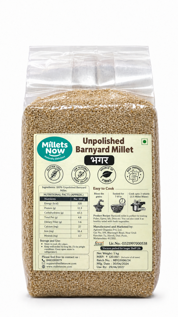 Unpolished Barnyard Millet