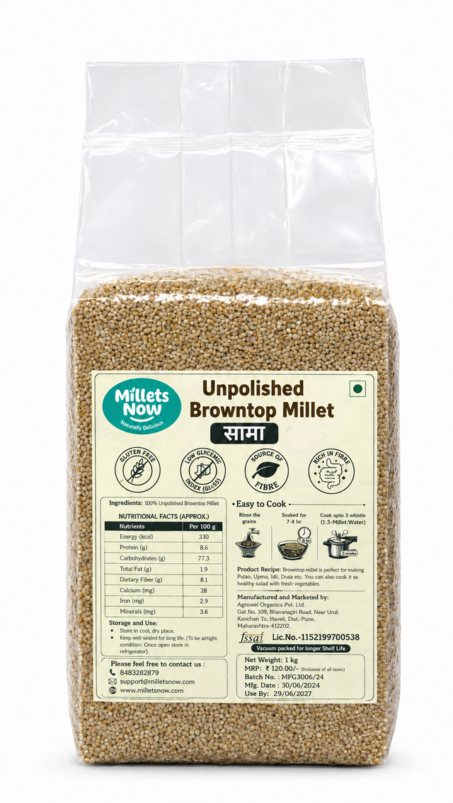 Unpolished Browntop Millet