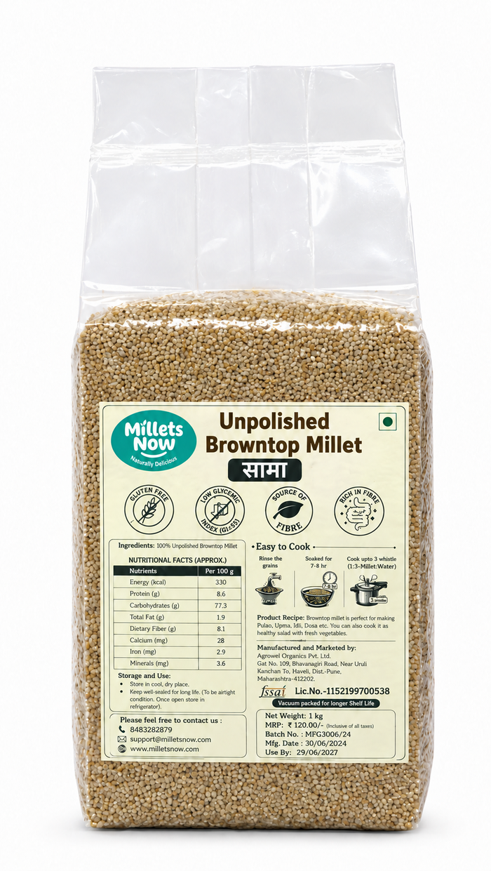 Unpolished Browntop Millet