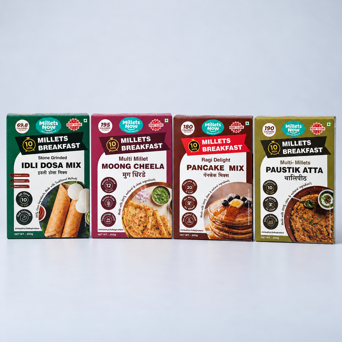 Millet Tiffin Favourites Combo — included Millets Now products