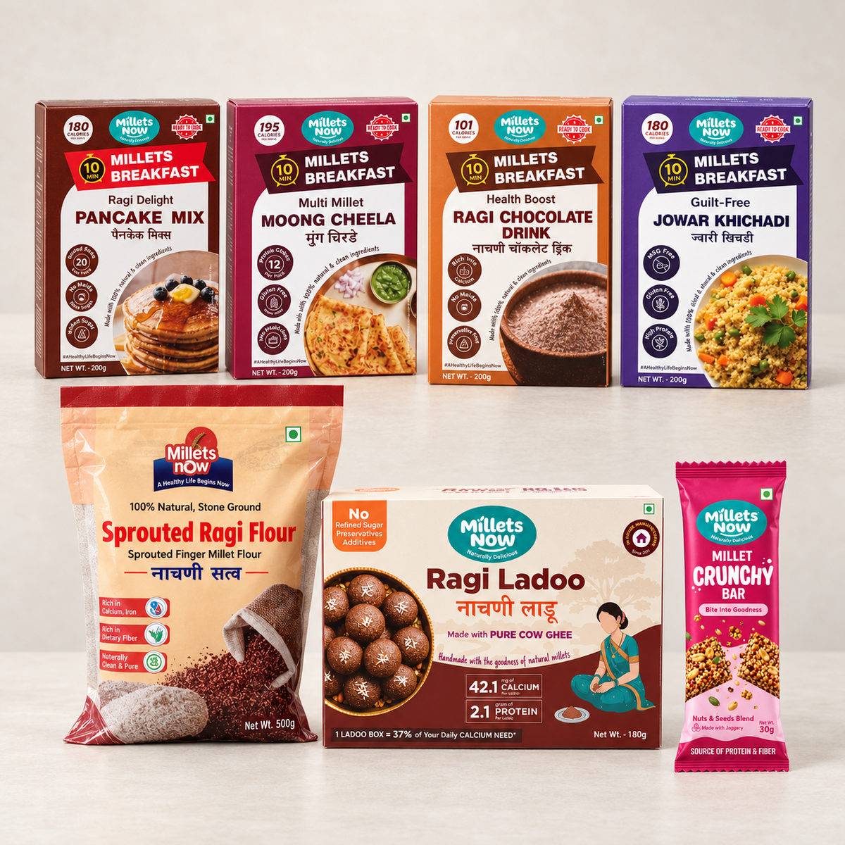 Kids Combo — seven Millets Now products