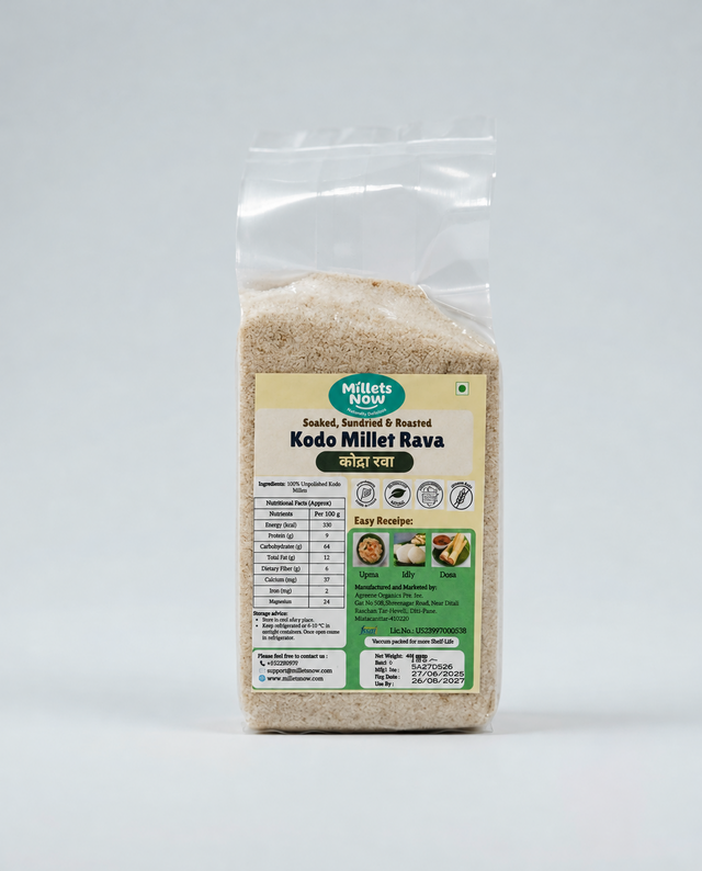 Roasted Kodo Millet Rava