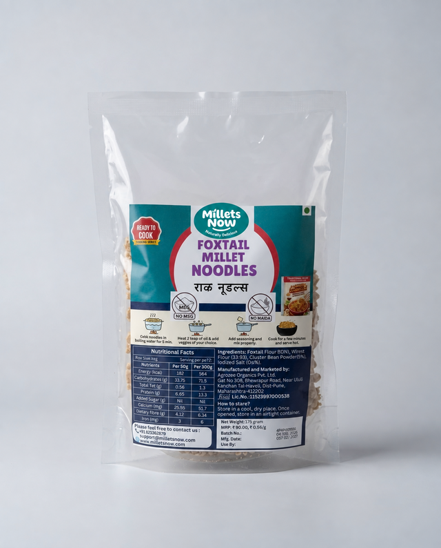 Foxtail Millet Noodles