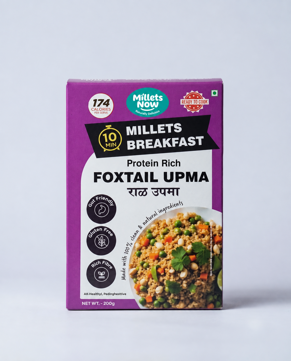 Instant Foxtail Millet Upma