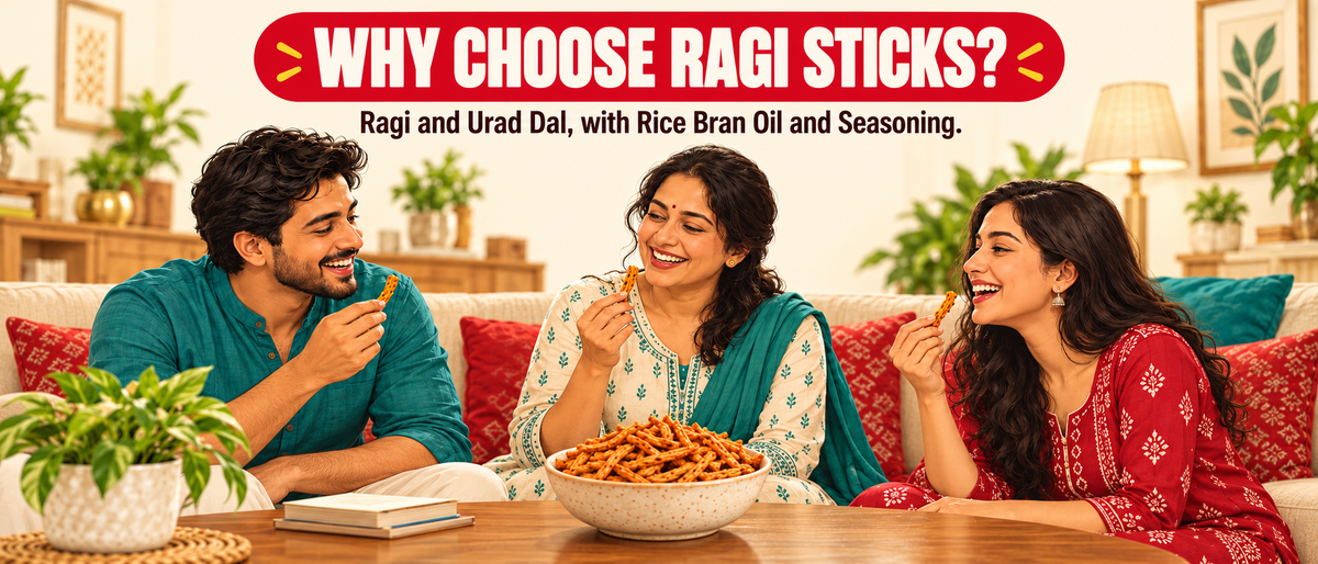 Ragi Sticks — sharing at home